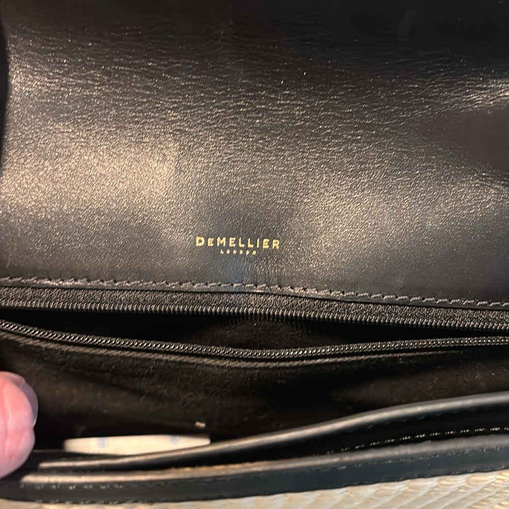 Like New Demellier Black Vancouver Bag - Picture 7 of 9